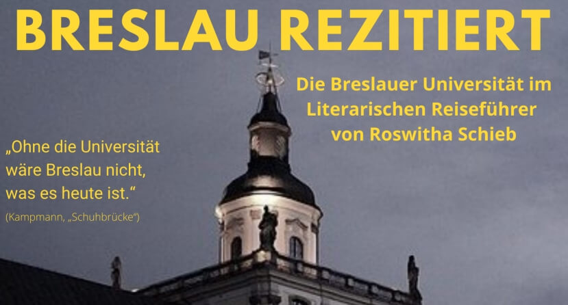 „Wrocław recytuje” – Literacki Przewodnik po Wrocławiu (odczyt online)