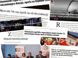 Debatte über Deutsch als Minderheitensprache in den Medien