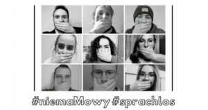 #niemaMowy #sprachlos – milczący protest młodzieży
