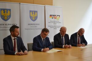 Kamień węgielny pod&nbsp;Centrum Dokumentacyjno-Wystawiennicze Niemców w&nbsp;Polsce w&nbsp;Opolu