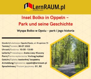 Wyspa Bolko – park i&nbsp;jego historia