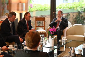 Mniejszość niemiecka z&nbsp;wizytą w&nbsp;Ambasadzie