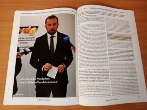 „Mniejszość niemiecka jest w&nbsp;Polsce otwarcie dyskryminowana” – rozmowa DIALOG-u z&nbsp;Rafałem Bartkiem