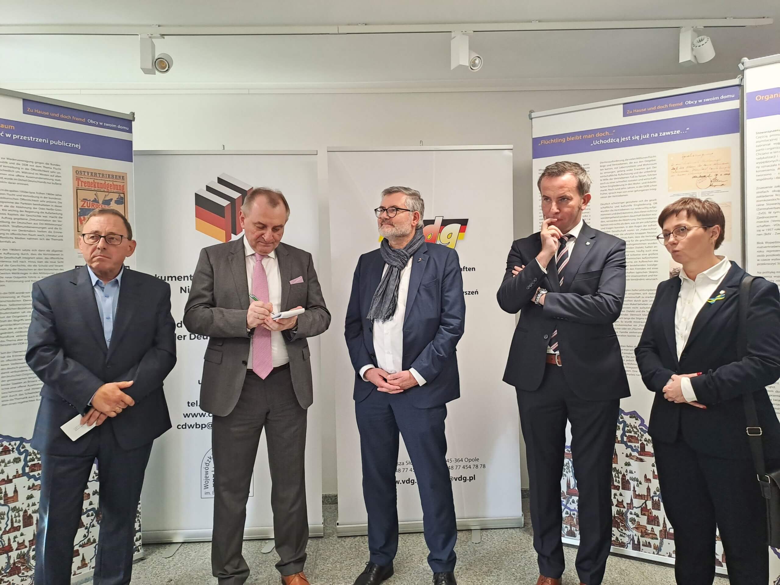 Dietmar Nietan, Koordinator für deutsch-polnische Zusammenarbeit, zu Besuch bei der deutschen Minderheit in Polen