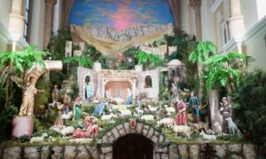 Nabożeństwo noworoczne przy żłóbku