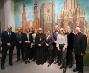 Die Vertreter der Deutschen Minderheit haben sich mit dem Oppelner Bischof Andrzej Czaja getroffen