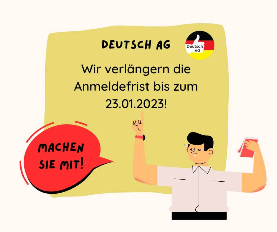 Przedłużenie rekrutacji do projektu Deutsch AG