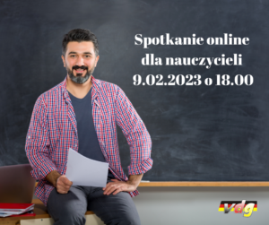 Spotkanie dla nauczycieli języka niemieckiego – nowy termin