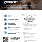 Wir suchen Mitarbeiter*innen für das Jugendzentrum!