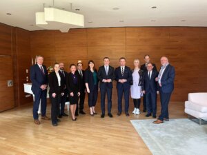 Spotkanie z&nbsp;niemiecko-polską grupą parlamentarną funkcjonującą w&nbsp;Bundestagu