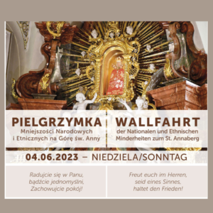 Pielgrzymka na&nbsp;Górę Świętej Anny  – zaproszenie