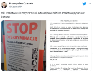 Długo oczekiwana odpowiedź Ministra Edukacji i&nbsp;Nauki Przemysława Czarnka na&nbsp;pięć pytań