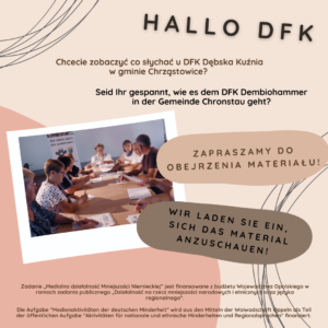 Pierwszy odcinek z&nbsp;serii „Hallo DFK”