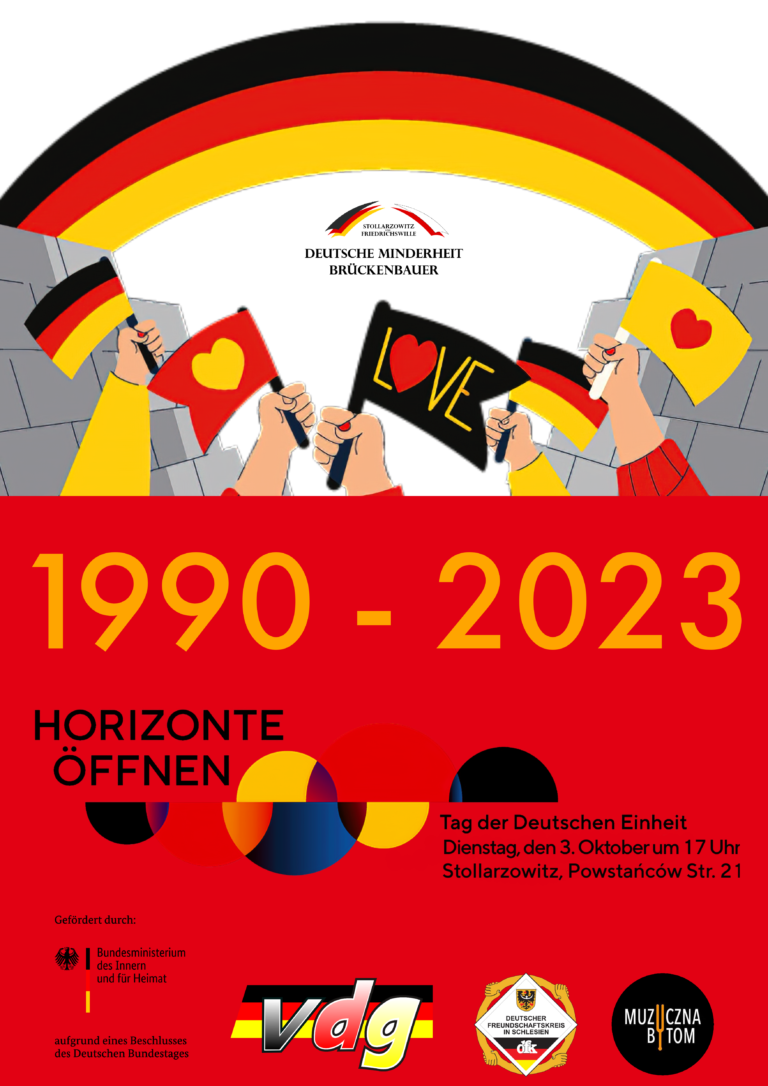 Einladung zu einer Feier anlässlich des Tages der Deutschen Einheit
