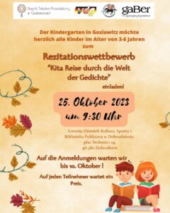 Konkurs Recytatorski „Kita Reise durch die Welt der Gedichte”