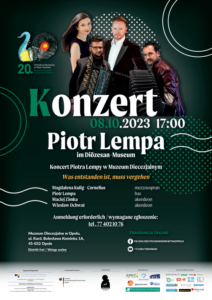 Koncert Piotra Lempy w&nbsp;Muzeum Diecezjalnym w&nbsp;Opolu