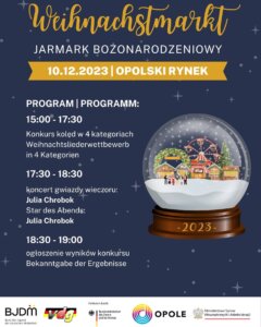 Zaproszenie na&nbsp;jarmark bożonarodzeniowy na&nbsp;Opolskim rynku