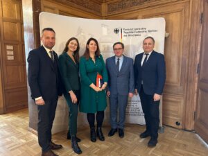 Spotkanie z&nbsp;ambasadorem Niemiec Viktorem Elblingiem