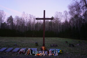 Gedenken an die Oberschlesische Tragödie in Lamsdorf