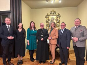 Spotkanie z&nbsp;Biskupem Opolskim Andrzejem Czają