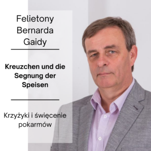 Kreuzchen und die Segnung der Speisen