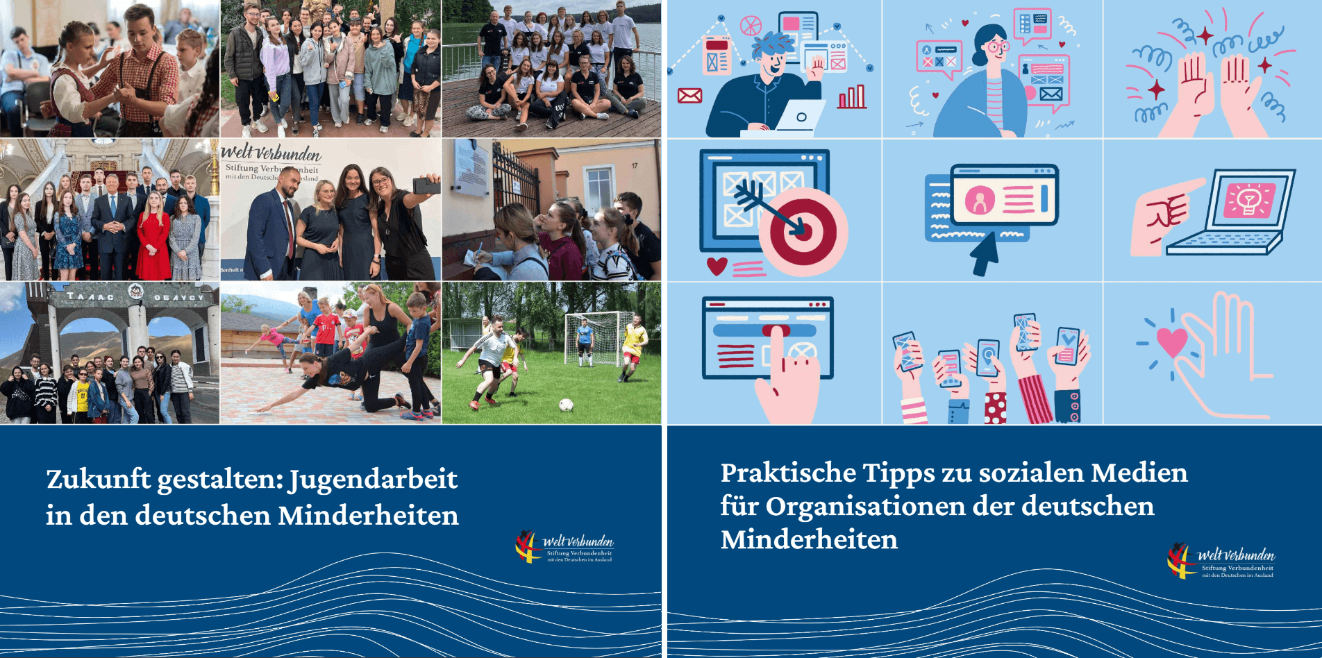 Praca z młodzieżą i media społecznościowe – główne tematy broszur Stiftung Verbundenheit