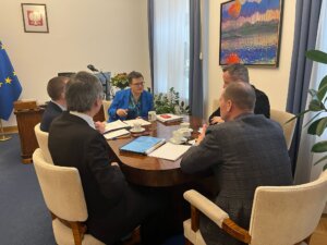 Spotkanie z&nbsp;Panią Wiceminister MEN Katarzyną Lubnauer na&nbsp;temat edukacji mniejszości narodowych i&nbsp;etnicznych