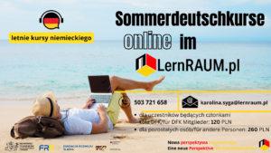 Letnie kursy języka niemieckiego w&nbsp;LernRAUM!
