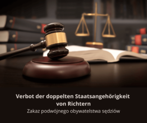 Rzecznik Praw Obywatelskich wystosował pismo w&nbsp;sprawie zniesienia zakazu podwójnego obywatelstwa sędziów