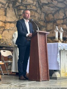 Przemówienie Rafała Bartka, przewodniczącego ZNSSK, podczas XXIX Pielgrzymki Mniejszości Narodowych i&nbsp;Etnicznych na&nbsp;Górę św.&nbsp;Anny