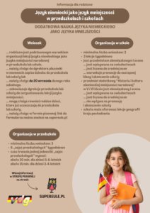 Ostatni dzwonek na&nbsp;zapisanie dziecka na&nbsp;lekcje języka niemieckiej mniejszości narodowej!