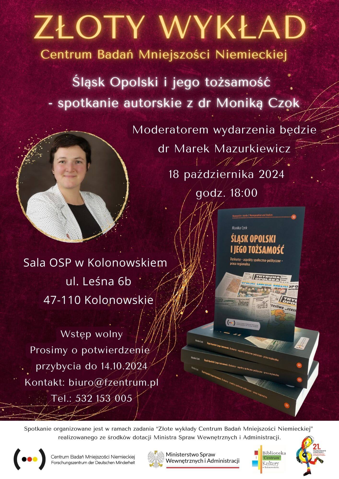 Kolejne spotkanie wokół publikacji „Śląsk Opolski i jego tożsamość. Dyskursy – aspekty społeczno-polityczne – prasa regionalna”