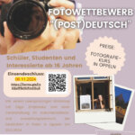 Fotowettbewerb „(Post)Deutsch“ – Durch Fotografie die deutsche Minderheit entdecken! – Wir verlängern den Einsendeschluss