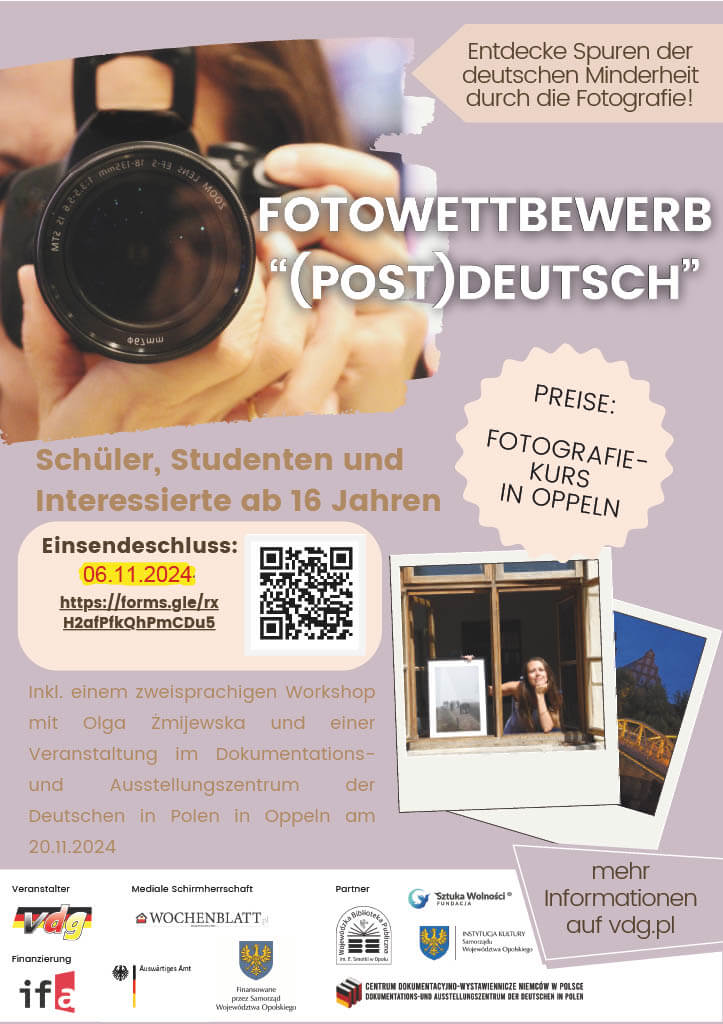 Fotowettbewerb „(Post)Deutsch“ – Durch Fotografie die deutsche Minderheit entdecken! – Wir verlängern den Einsendeschluss