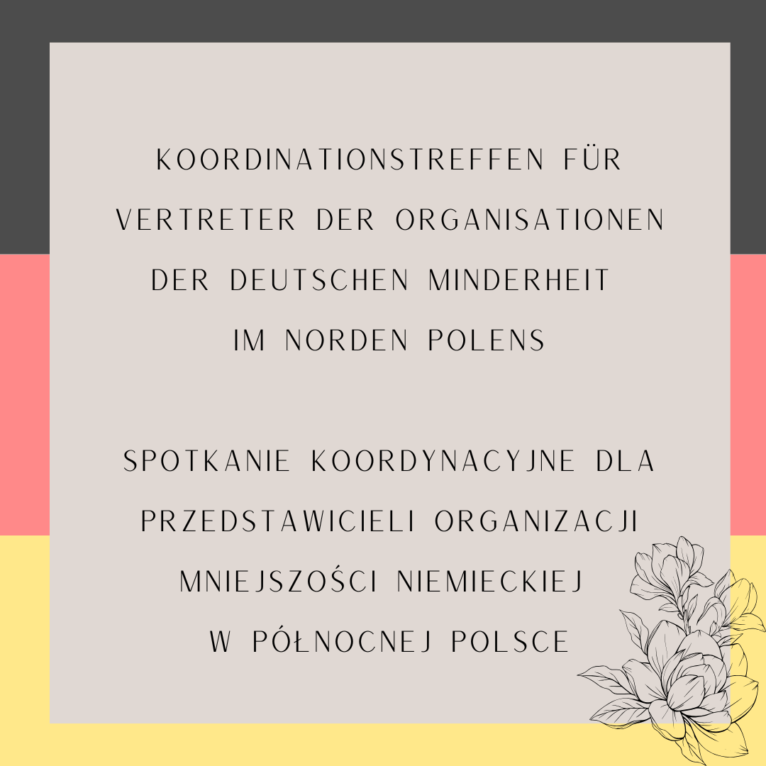 Koordinationstreffen für die Vertreter der deutschen Minderheitenorganisationen aus den nördlichen Regionen Polens