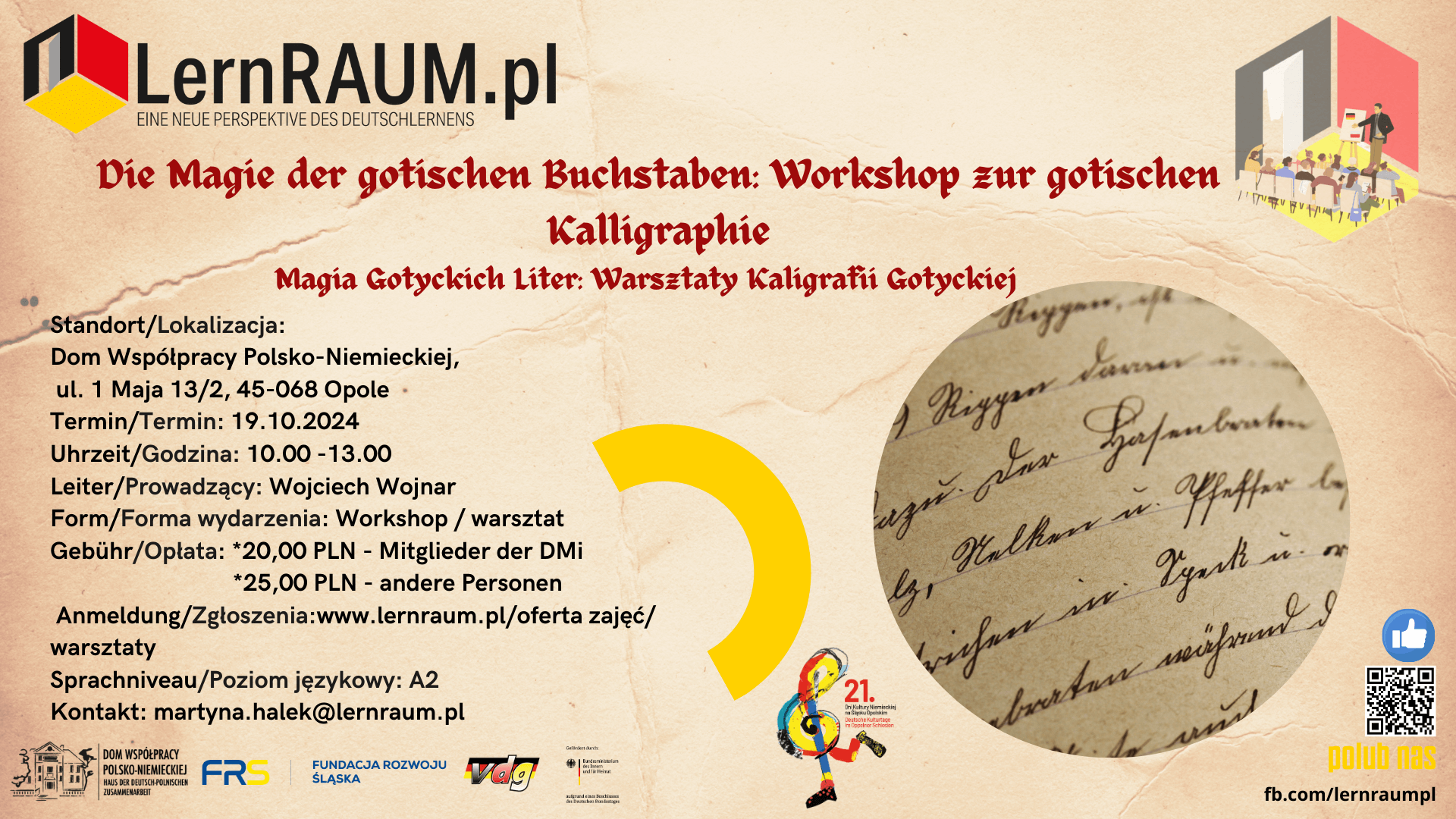 Die Magie der gotischen Buchstaben: Workshop zur gotischen Kalligraphie