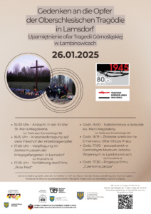 Zapraszamy do&nbsp;wspólnego upamiętnienia ofiar Tragedii Górnośląskiej w&nbsp;Łambinowicach