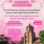 Einladung zum Karaoke anlässlich des Valentinstages!