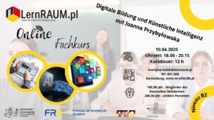 Specjalistyczny kurs online: Edukacja cyfrowa i&nbsp;sztuczna inteligencja