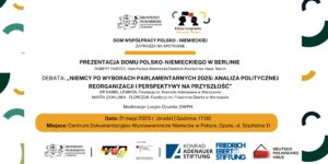 Einladung zur Veranstaltung über die Zukunft der deutsch-polnischen Beziehungen