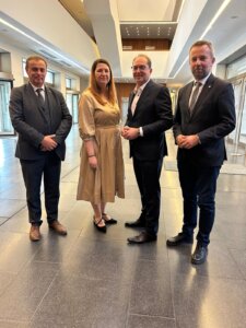 Spotkanie przedstawicieli mniejszości niemieckiej w&nbsp;Polsce z&nbsp;niemieckimi politykami