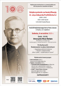 Dziękczynienie za&nbsp;beatyfikację bł.&nbsp;abpa Eduarda Profittlicha SJ