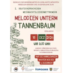 I&nbsp;Niemieckojęzyczny Konkurs Kolęd „Melodien unterm Tannenbaum”
