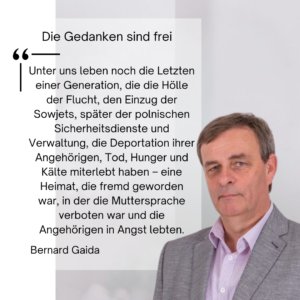 Die Stimme der scheidenden Generation