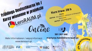 Wiosenna edycja kursów językowych – lernRAUM.pl