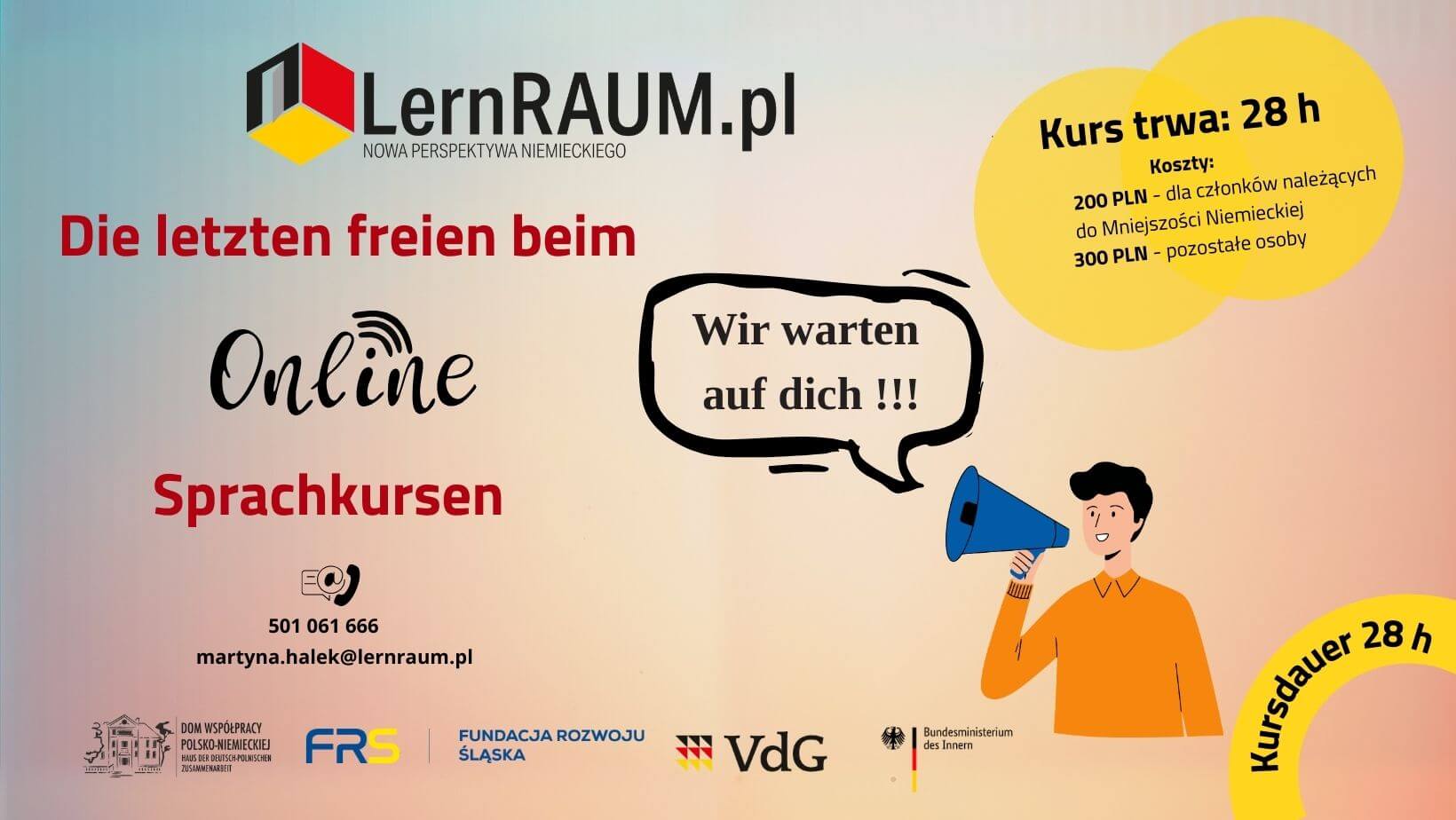 Ostatnie miejsca na kursy językowe online – zapisz się już dziś!